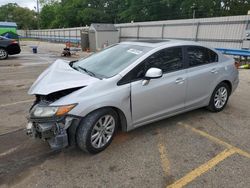 Salvage cars for sale at Eight Mile, AL auction: 2012 Honda Civic EXL