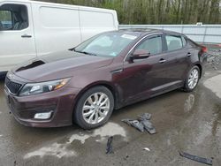 Salvage cars for sale from Copart Glassboro, NJ: 2014 KIA Optima EX