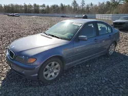 Salvage cars for sale at Windham, ME auction: 2002 BMW 325 XI