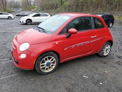 Salvage cars for sale from Copart Marlboro, NY: 2013 Fiat 500 POP