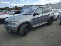 Salvage cars for sale at Vallejo, CA auction: 2009 BMW X5 XDRIVE48I