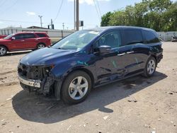 Vehiculos salvage en venta de Copart Oklahoma City, OK: 2018 Honda Odyssey EXL