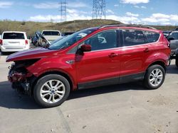 Salvage cars for sale from Copart Littleton, CO: 2017 Ford Escape SE