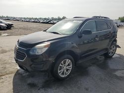 Chevrolet Equinox lt salvage cars for sale: 2017 Chevrolet Equinox LT