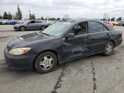 Salvage cars for sale from Copart Rancho Cucamonga, CA: 2002 Toyota Camry LE