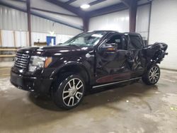 Salvage trucks for sale at West Mifflin, PA auction: 2010 Ford F150 Supercrew
