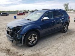 Salvage cars for sale at Kansas City, KS auction: 2016 Chevrolet Equinox LTZ