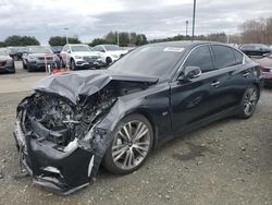 Infiniti salvage cars for sale: 2020 Infiniti Q50 Pure