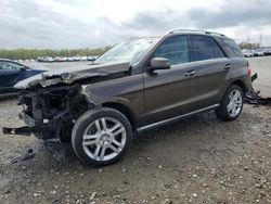 Salvage cars for sale at Memphis, TN auction: 2015 Mercedes-Benz ML 350