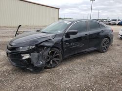 Salvage cars for sale at Temple, TX auction: 2021 Honda Civic Sport