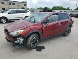 Salvage cars for sale from Copart Wilmer, TX: 2017 Subaru Crosstrek Limited