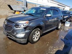 Buy Salvage Cars For Sale now at auction: 2017 Chevrolet Equinox LT