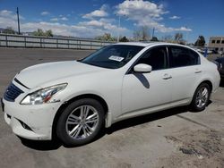 Infiniti salvage cars for sale: 2011 Infiniti G37