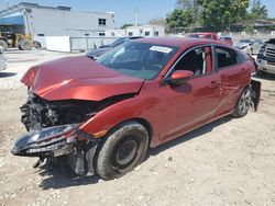 Salvage cars for sale from Copart Opa Locka, FL: 2020 Honda Civic LX