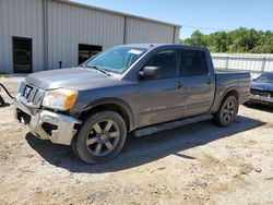 Salvage trucks for sale at Grenada, MS auction: 2015 Nissan Titan S