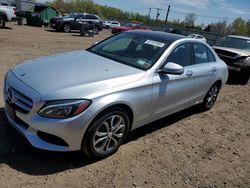 Mercedes-Benz c 300 4matic Vehiculos salvage en venta: 2015 Mercedes-Benz C 300 4matic