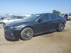 Salvage cars for sale at San Diego, CA auction: 2021 Toyota Camry SE