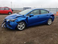 Salvage cars for sale at Greenwood, NE auction: 2017 Chevrolet Cruze LT