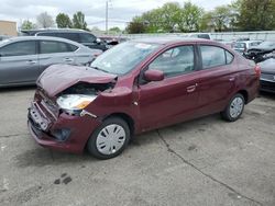 Salvage cars for sale at Moraine, OH auction: 2017 Mitsubishi Mirage G4 ES