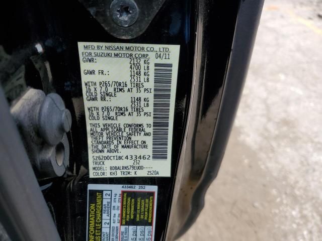 2011 Suzuki Equator Base