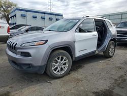 Salvage cars for sale at Albuquerque, NM auction: 2017 Jeep Cherokee Latitude