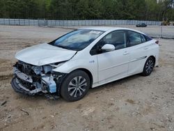 Salvage cars for sale from Copart Gainesville, GA: 2020 Toyota Prius Prime LE