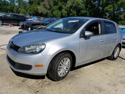 Salvage cars for sale from Copart Ocala, FL: 2011 Volkswagen Golf