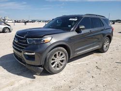 Salvage cars for sale at New Braunfels, TX auction: 2020 Ford Explorer XLT