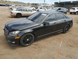 Salvage cars for sale from Copart Colorado Springs, CO: 2014 Mercedes-Benz C 300 4matic