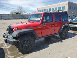 Jeep Wrangler Unlimited Sport salvage cars for sale: 2014 Jeep Wrangler Unlimited Sport