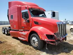 Camiones salvage sin ofertas aún a la venta en subasta: 2015 Peterbilt 579