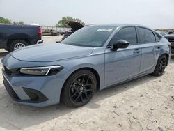Salvage cars for sale at Haslet, TX auction: 2024 Honda Civic Sport
