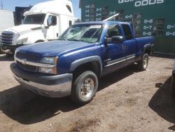 Salvage cars for sale at Colorado Springs, CO auction: 2004 Chevrolet Silverado K2500 Heavy Duty