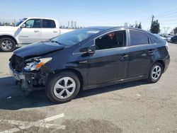 Salvage cars for sale at Rancho Cucamonga, CA auction: 2013 Toyota Prius