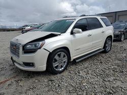 GMC Acadia DEN salvage cars for sale: 2015 GMC Acadia Denali