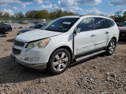 Salvage cars for sale from Copart Chalfont, PA: 2009 Chevrolet Traverse LTZ