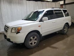 Salvage cars for sale from Copart Ebensburg, PA: 2007 Honda Pilot EXL