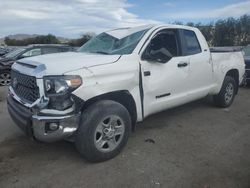 Toyota Tundra Double cab sr/sr5 salvage cars for sale: 2021 Toyota Tundra Double Cab SR/SR5