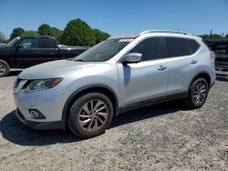 Salvage cars for sale from Copart Mocksville, NC: 2015 Nissan Rogue S