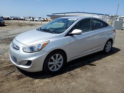 Salvage cars for sale from Copart San Diego, CA: 2017 Hyundai Accent SE