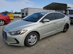 Salvage cars for sale from Copart Fresno, CA: 2017 Hyundai Elantra SE