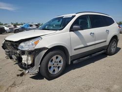 Salvage cars for sale at Fresno, CA auction: 2012 Chevrolet Traverse LS