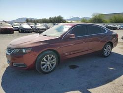 Salvage cars for sale at Las Vegas, NV auction: 2017 Chevrolet Impala LT