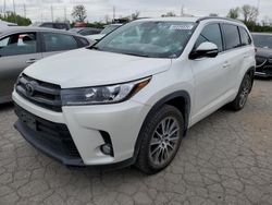 Salvage cars for sale from Copart Bridgeton, MO: 2017 Toyota Highlander SE