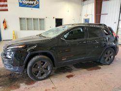 Salvage cars for sale at Angola, NY auction: 2016 Jeep Cherokee Latitude