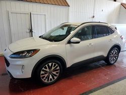 Salvage cars for sale at Angola, NY auction: 2020 Ford Escape Titanium