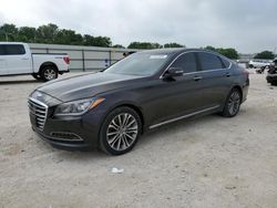 Salvage cars for sale at New Braunfels, TX auction: 2015 Hyundai Genesis 3.8L