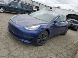 Salvage cars for sale from Copart Vallejo, CA: 2018 Tesla Model 3