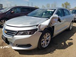 Salvage cars for sale from Copart Elgin, IL: 2018 Chevrolet Impala Premier