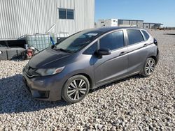 Honda FIT EX salvage cars for sale: 2016 Honda FIT EX